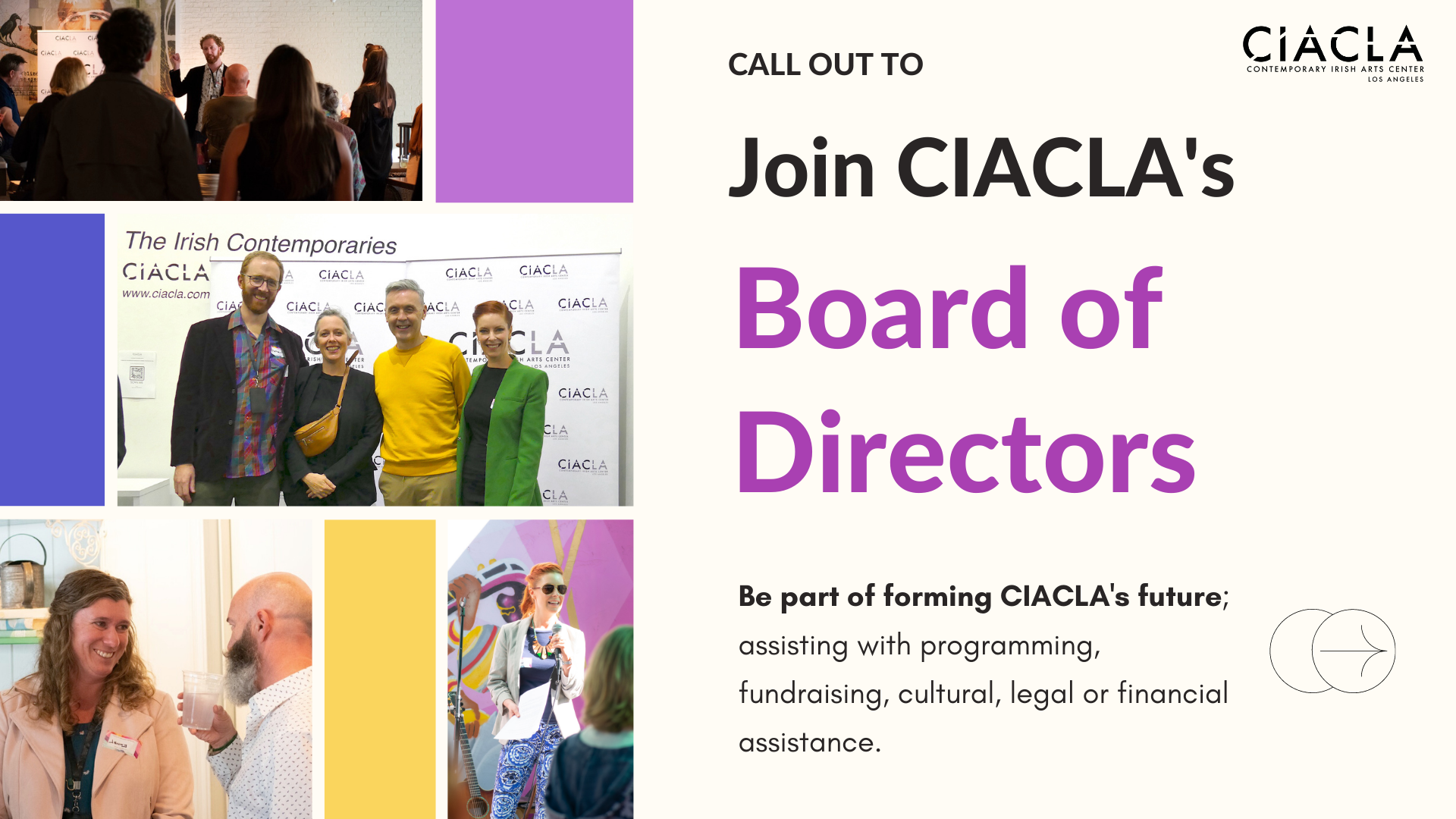 CIACLAs Board of Directors Call out