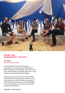 SMART Talk - Sustainability in the Arts